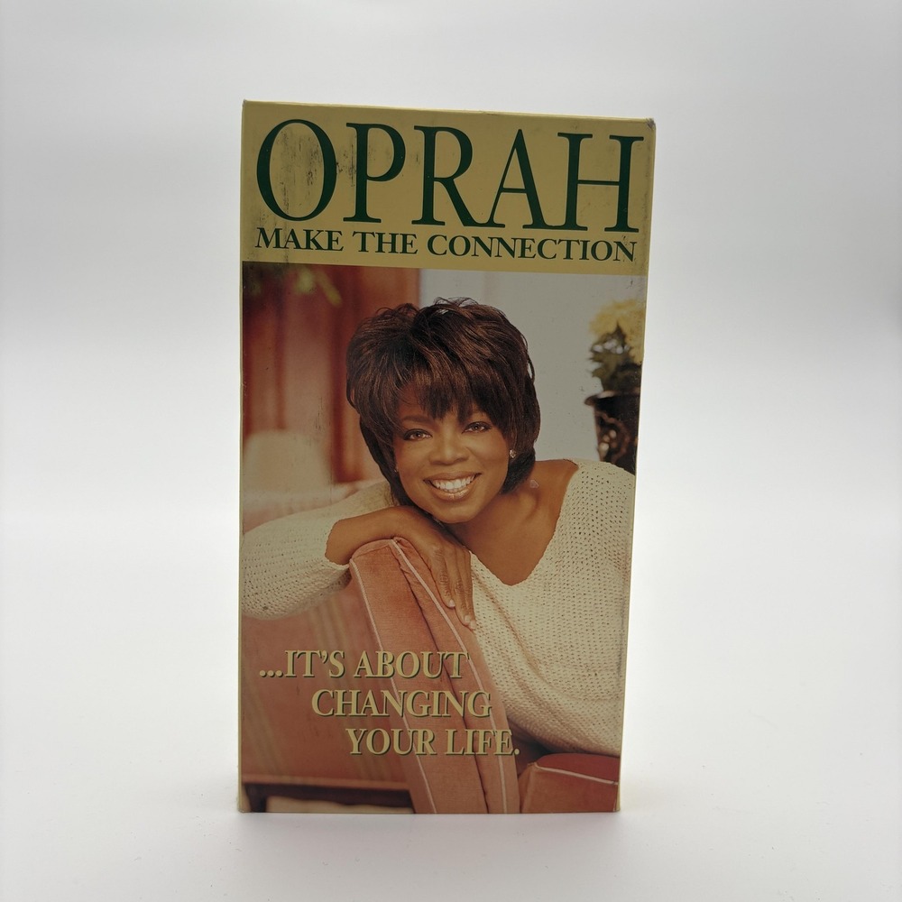 Vintage Oprah Winfrey Make The Connection VHS‎ Documentary Inspirational Tape